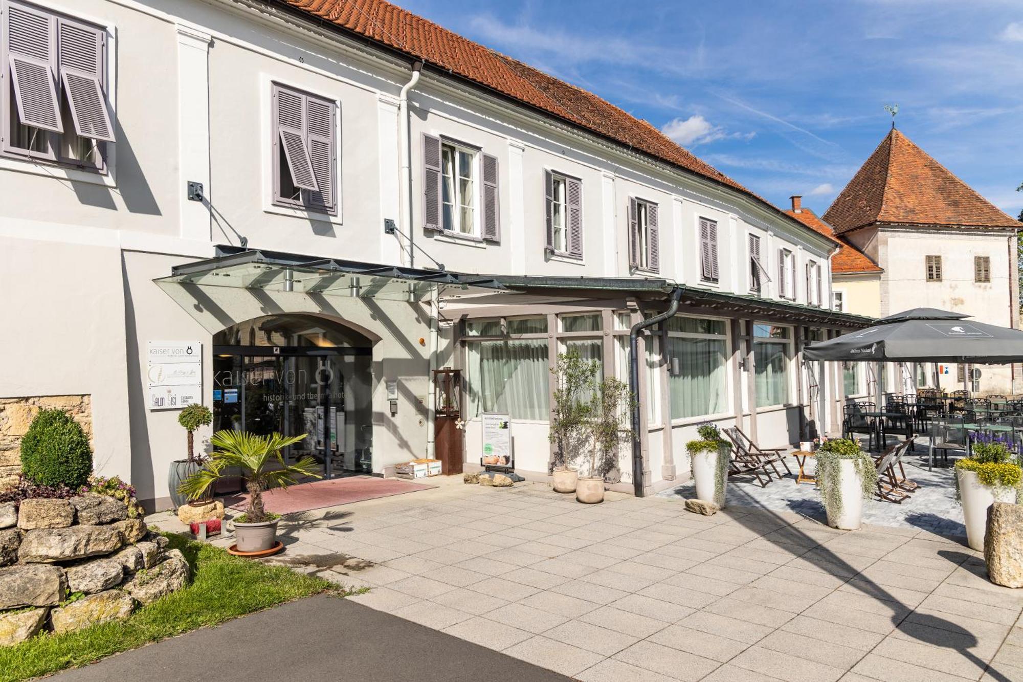 Kaiser Von Oesterreich, Historik- Und Thermalhotel Bad Radkersburg Bagian luar foto